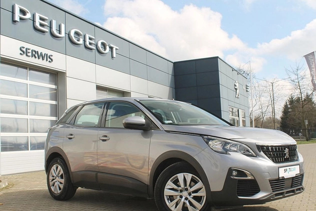 Peugeot 3008 cena 82990 przebieg: 85436, rok produkcji 2019 z Ełk małe 497